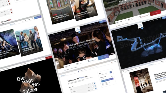 New digital touchpoints for the Salt Mine and Old Saltworks: Optimized Website with Online Ticket Shop